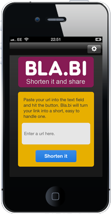 Bla.bi App On iPhone