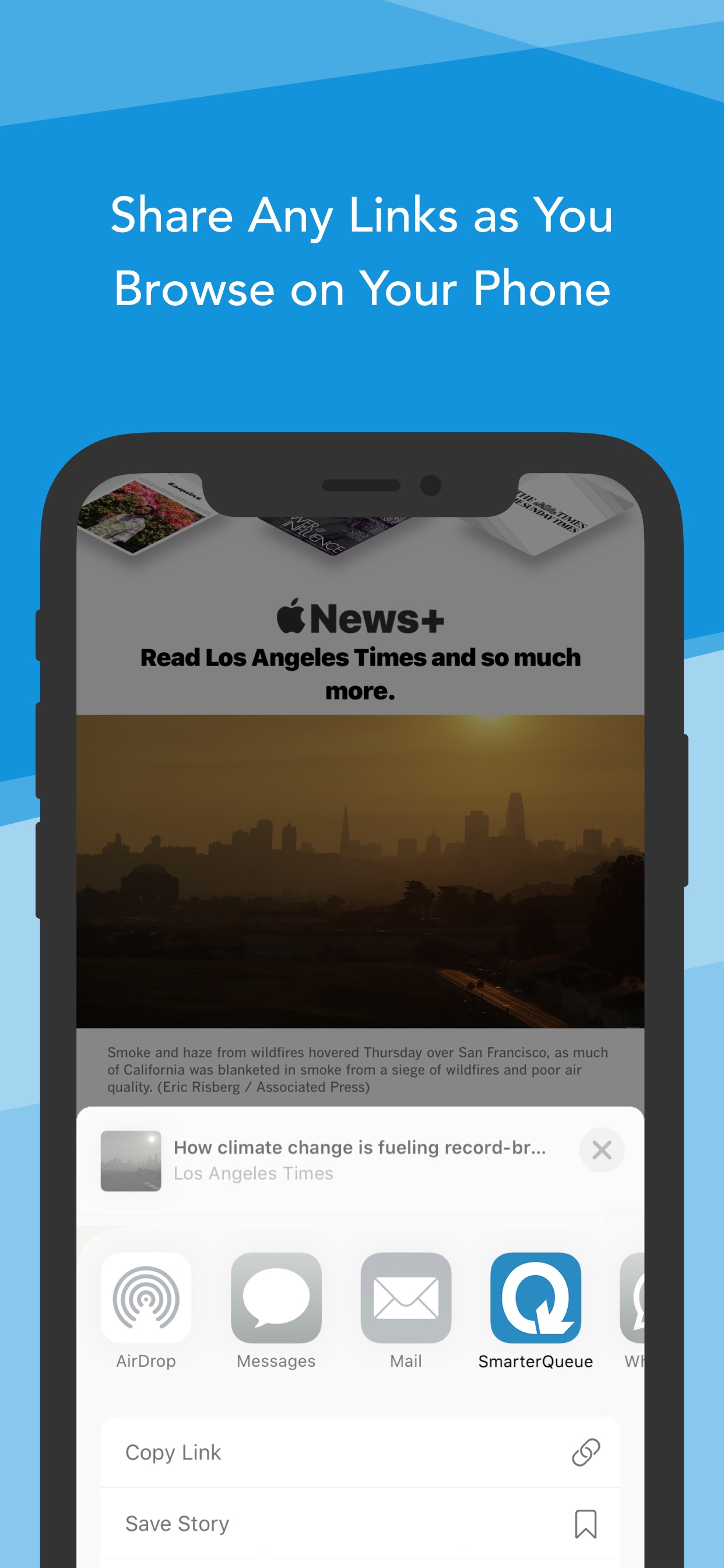 SmarterQueue Example Screen